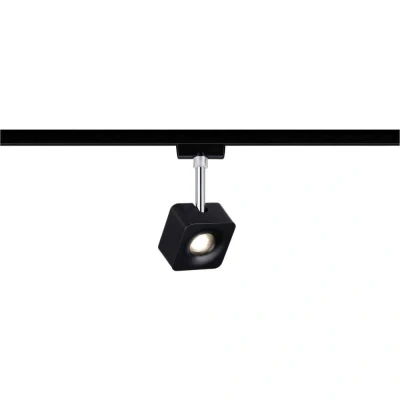 Image de Paulmann URail spot Cube noir dimmable 2 700 K
