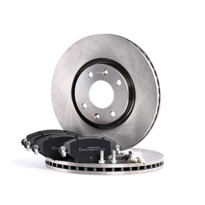 Image de MAPCO 47565 Disques et plaquettes de freins Essieu avant ventilé contact signal d&#039;usure inclus CITROËN: C5 II Break, I 5 portes, portes