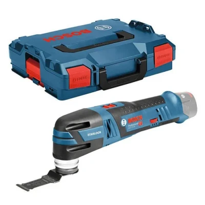 Image de Bosch Professional 12V System découpeur ponceur sans fil GOP 28 (porte outil Starlock, vitesse d’oscillation : 5 00020 000 tr/min, batterie ni chargeur, dans L BOXX 102)