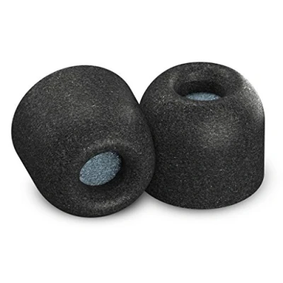 Image de Comply Embouts d&#039;écouteurs en Mousse à mémoire de Forme pour Sport avec Protection Anti Transpiration, Rechange Un Style Vie Actif Conçu B&amp;O Large, 3 Pairs Noir