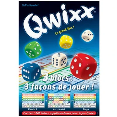 Image de GIGAMIC Recharges de bloc score Qwixx JNQR