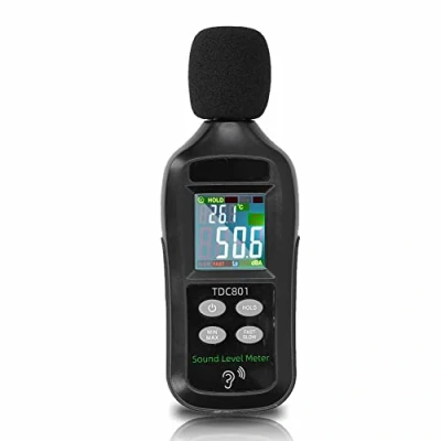 Image de Décibel mètre, testeur de bruit 35dB 135dB lecteur sonomètre numérique, mesure du numérique LCD