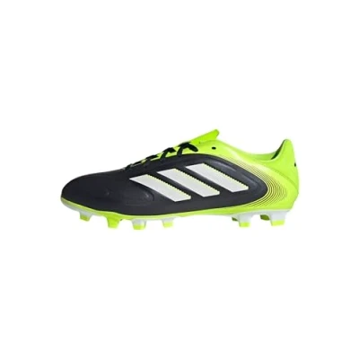 Image de adidas Mixte Copa Pure III Club Firm Multi Ground Football Boots Chaussures, Core Black/Cloud White/Lucid Lemon, 47 1/3 EU