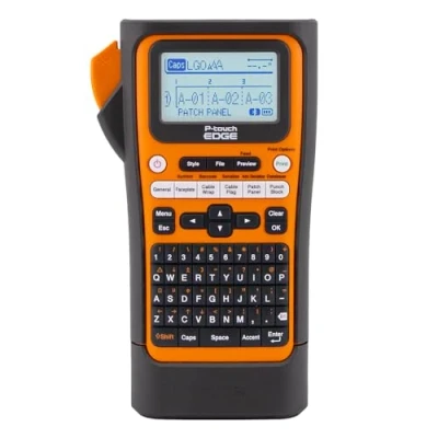 Image de BROTHER PT E310BTVP P Touch Edge Imprimante d&#039;étiquettes Industrielle Portable avec Bluetooth et USB C (jusqu&#039;à 18 mm d&#039;étiquettes)