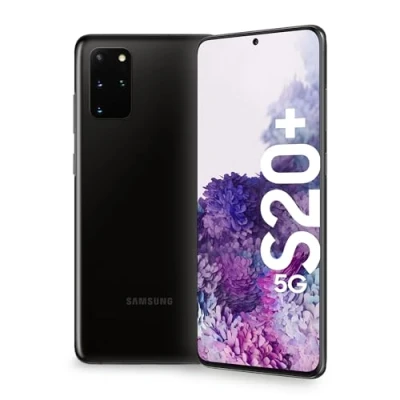 Image de Samsung Galaxy S20+ Smartphone Portable débloqué 5G (Ecran: 6,7 pouces 128 Go Double Nano SIM Android) Noir