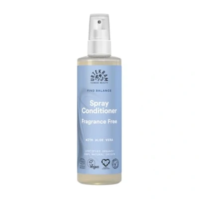 Image de Urtekram Après shampooing en spray sans parfum Formule biologique douce avec 100 % d&#039;ingrédients naturels, extraits apaisants d&#039;Aloe Vera, rinçage, 250 ml (Pack de 1)