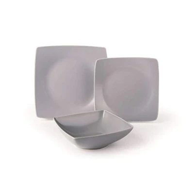 Image de Excelsa Eclipse Service de vaisselle 18 pièces, céramique, gris