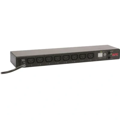 Image de APC Bandeau de prises AP7920B Distribution d&#039;alimentation (commutée, 1U, 12 A/208 V, 10 A/230 8 Sorties C13; IEC C14)
