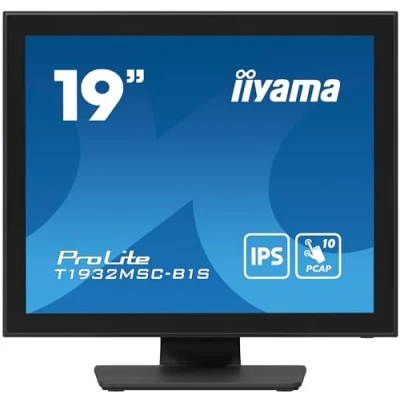 Image de iiyama ProLite T1932MSC B1S écran plat de PC 48,3 cm (19 ) 1280 x 1024 pixels Full HD LED Écran tactile Dessus table Noir Neuf