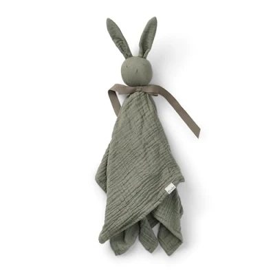 Image de Elodie Details Doudou Blinkie pour Bébé et Tout Petit en 100% Coton Doux Oeko Tex Hazy Jade
