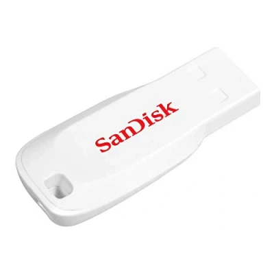 Image de Clé USB SANDISK Cruzer Blade 16 Go 2.0 Blanc