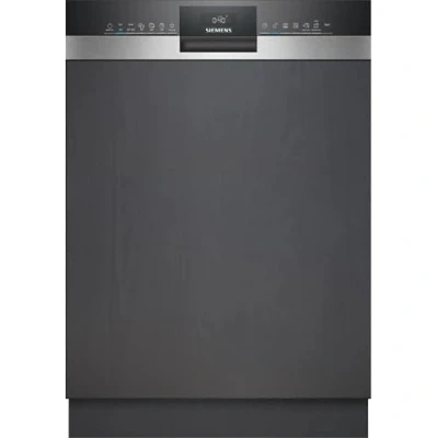 Image de Siemens SN53ES22CE, iQ300, lave vaisselle intelligent, partiellement intégré, 60 cm, fabriqué en Allemagne, tiroir à couverts, varioSpeed Plus, paniers flexibles, assistant de programme, intensiveZone