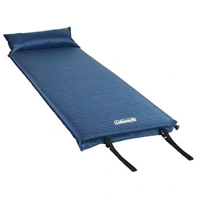 Image de Coleman Matelas autogonflant avec Oreiller Bleu