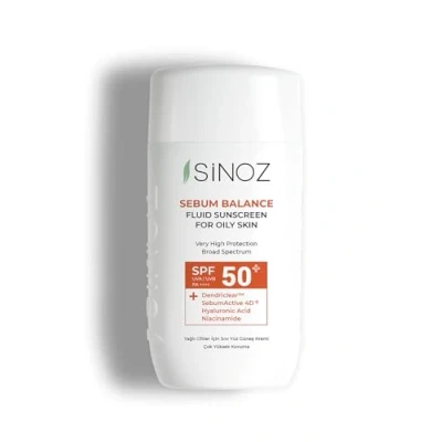 Image de Sinoz,Sebum Balance Fluid Sunscreen for Oily Skin,SPF50+ / PA++++, 50 ML