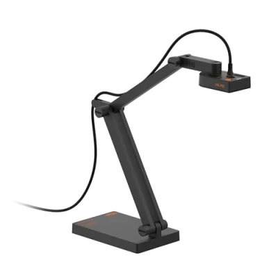 Image de Ipevo V4K Pro 120 Caméra de Document USB 4K, Objectif FOV à degrés, capteur CMOS Sony, autofocus Rapide, réduction du Bruit AI, Webcam, Plug and Play, vidéoconférence, Streaming, Travail