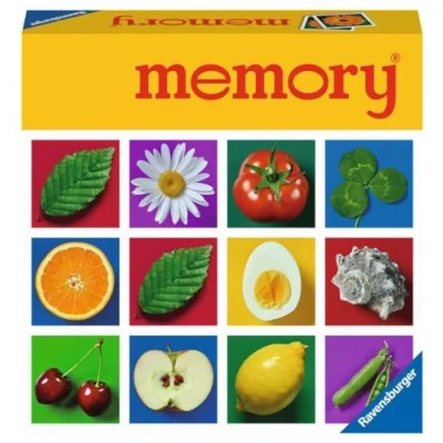 Image de Ravensburger 20889 Classic Memory®, réédition du Jeu Classique de 1969, mémoire pour 2 à 8 Joueurs partir 6 Ans