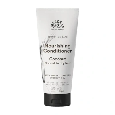 Image de Urtekram Après shampoing bio à l&#039;huile de coco nourrissante et vierge 180 ml