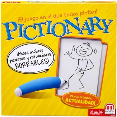 Image de Pictionary, Jeu de Société et dessin, version espagnole, DKD51