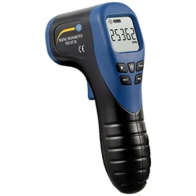 Image de Compte tours PCE DT de 50 à 99 999 tr/min Mode automatique Écran LCD éclairé Fonction maintien des données