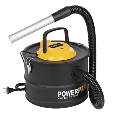 Image de POWER plus Aspirateur de Cendres, collecteur poussière, adapté au Four, cheminée 1000 W, 15 litres, Noir, 0