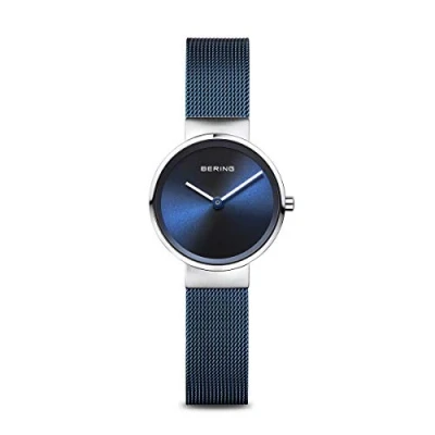 Image de BERING Femmes Analogique Quartz Classic Collection Montre avec Bracelet en Acier Inoxydable &amp; Verre Saphir