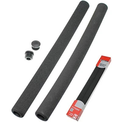 Image de Humpert 61013001 Housse de Guidon, Noir, 2.2 x 0,6 2 cm