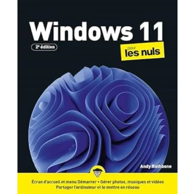 Image de Windows 11 pour les Nuls, 2è édition: Livre d&#039;informatique, Apprendre à utiliser débutants, Gérer foncti... d’occasion