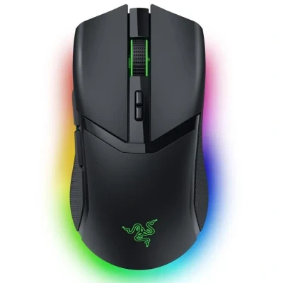 Image de Razer Cobra Pro Souris Gaming sans Fil Personnalisable Chroma RGB (10 Commandes Personnalisables, 11 Zones d’éclairage Chroma, Capteur Optique 30 K Focus Pro) Noir