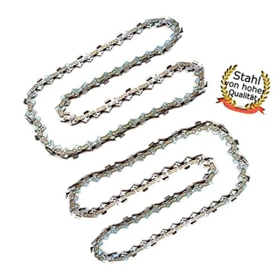 Image de perfektGarten Lot de 2 chaînes tronçonneuse 40 cm 1,3 mm 3/8&quot; 56 TG Convient pour ALDI King Craft KS 1500 B/GUEDE 402 P/Top KSI 2100