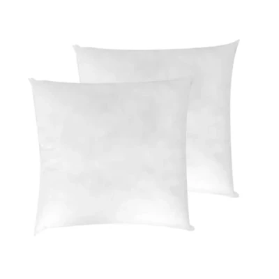Image de LNT Lot de 2 Coussins Garnissage 40x40, Ultra Gonflant, Coussin Canapé, à Recouvrir, Rembourrage Blanc.