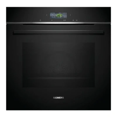 Image de Siemens HB734G1B1, iQ700 Four intelligent encastrable 60 x cm, fabriqué en Allemagne, noir, ecoClean &amp; humidClean, auto nettoyage, Air Fry, programmes automatiques, écran tactile coloré, efficacité