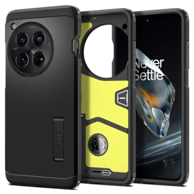 Image de Spigen Tough Armor Coque Compatible avec OnePlus 12 Noir