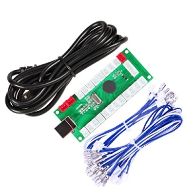 Image de EG STARTS Zéro Delai arcade USB Codeur pour PC Manette de jeu Kits Mame &amp; Raspberry Pi Retropie Projets