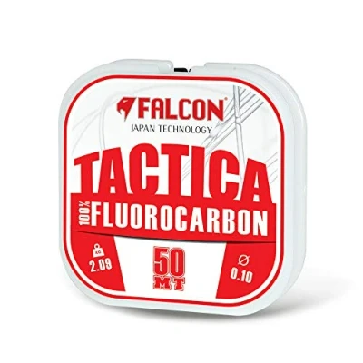 Image de Falcon Tactica FC Pink Fluorocarbon Fil de pêche Rose Clair 0,10 mm x 50 m