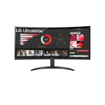 Image de LG 34WR50QC B.AEU écran plat de PC 86,4 cm (34 ) 3440 x 1440 pixels UltraWide Quad HD LCD Noir Neuf