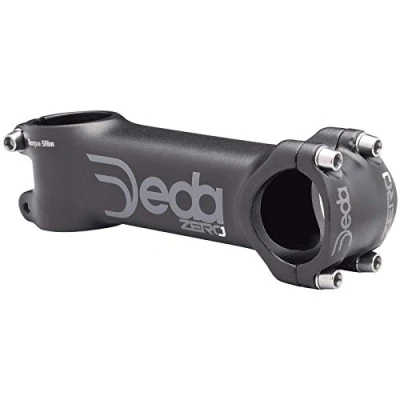 Image de DEDA ELEMENTI Mixte 305393790 Manchem z ro 80 mm bob , Noir sur noir., Taille unique EU