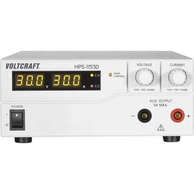 Image de Alimentation de Laboratoire réglable à mémoire 1 15 V/DC 0 30 A 450 W VOLTCRAFT HPS 11530