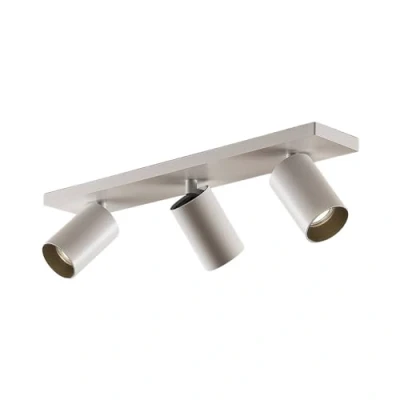 Image de Arcchio Spot Brinja à intensité variable (Moderne) en Blanc Aluminium e. a. pour Couloir (à 3 lampes, GU10), Lampe encastrable, plafonnier, applique