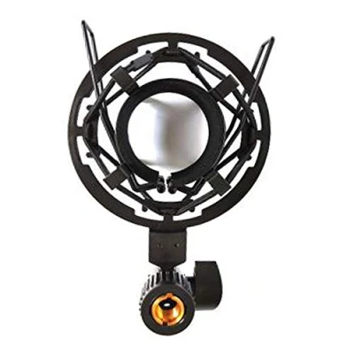 Image de Microphone Suspension Antichoc, Antichoc pour Microphone, Support de Micro Micro, Fixation Universel Les Travaux Diffusion en Studio