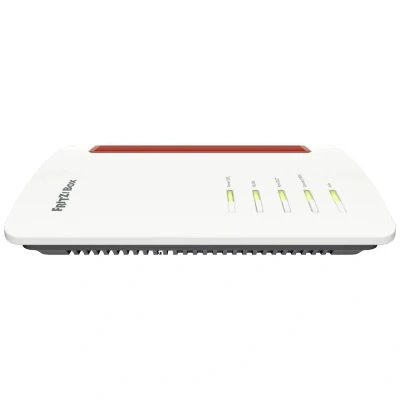 Image de AVM Fritz!Box 7690 (routeur Wi FI 7 DSL avec 5 760 Mbit/s (5 GHz) et 1 376 (2,4 GHz), jusqu&#039;à 300 supervectoring VDSL ADSL2+, Maille FI, Base DECT, Version Allemande)