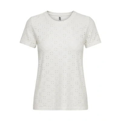 Image de JDY Jdycathinka S/S TOP JRS NOOS Blouse, Femme, Taille: Small, Cloud dancer