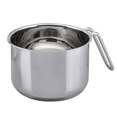 Image de GSW 990127 Montreal Casserole à Lait 14 cm, Acier Inoxydable, Argent, 22,5 x 15 12,5 cm
