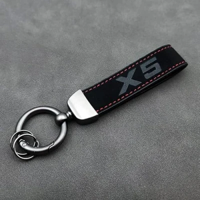 Image de MARLEA Porte clés de Voiture pour BMW X1 X2 X4 X3 Keychain X5 X6 X7 GT,Anti Rouille Anti Perdu Clé Anneau Accessoire,BMW