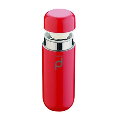 Image de DrinkPod HCF 200R Gourde, Acier Inoxydable, Red, 200 ml