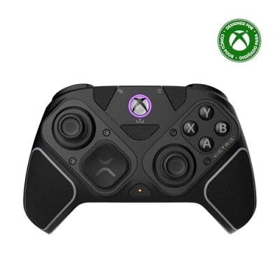 Image de Turtle Beach Victrix Pro BFG Reloaded Noir Xbox Manette de gaming modulaire sans fil w/Bluetooth, module Fightpad et effet Hall pour Series X S, One PC
