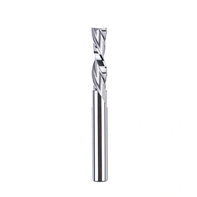 Image de SpeTool Fraise Defonceuse 6mm Diamètre de la tige a Rainurer 24mm Longueur Coupe Spirale 60mm totale Downcut CNC à défoncer HRC55 pour du Bois Sculpture