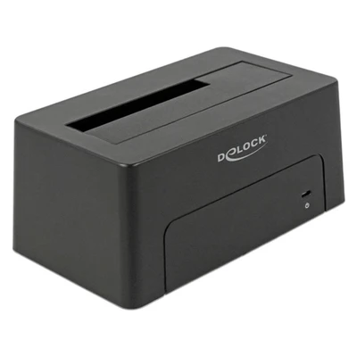 Image de DeLOCK 63958 Station d&#039;accueil de disques stockage USB 3.2 Gen 2 (3.1 2) Type C Noir Neuf