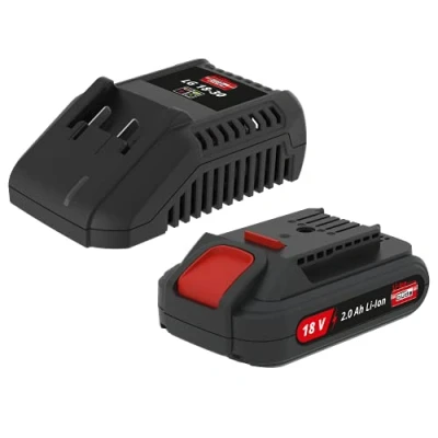 Image de Güde 58540 LGAP 18 3020 Kit de démarrage Charge et Batterie (Batterie Li ION V, 2,0 Ah, Chargeur Rapide 3,0 Ah)