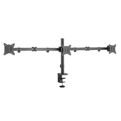 Image de Support d&#039;écran plat pour bureau EWENT EW1513 68,6 cm (27&quot;) Pince/boulon Noir