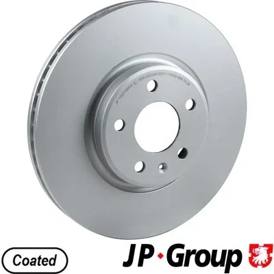 Image de JP GROUP 1163108600 Disque de frein Essieu Avant 320 30 5 ventilé revêtu AUDI: Q5, A5 B8 Coupe, A4